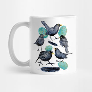 Black Birds Mug